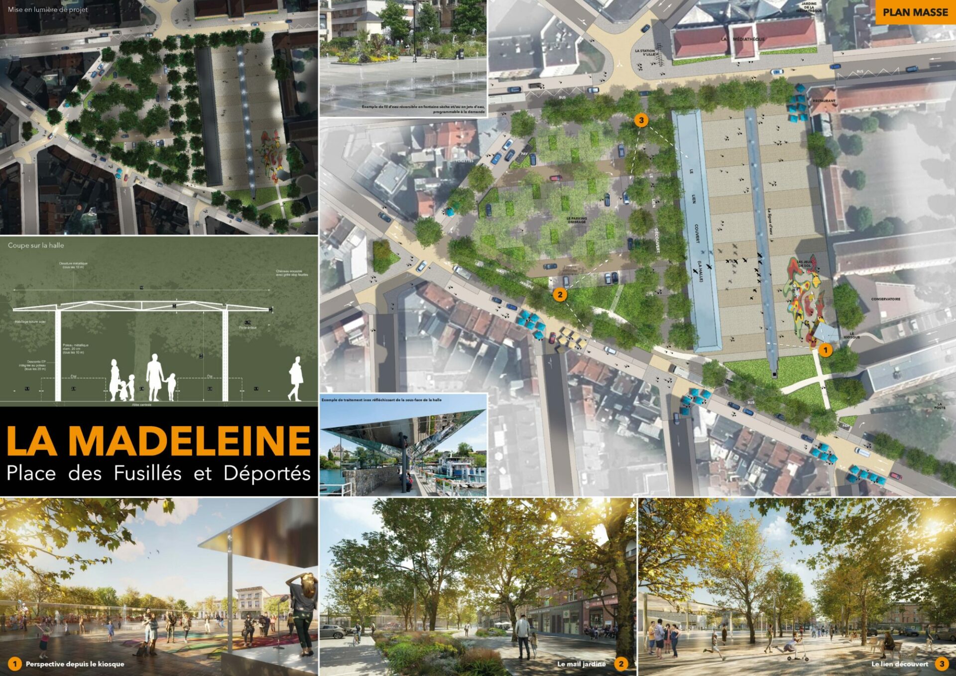 Requalification de la Place des Fusillés et Déportés